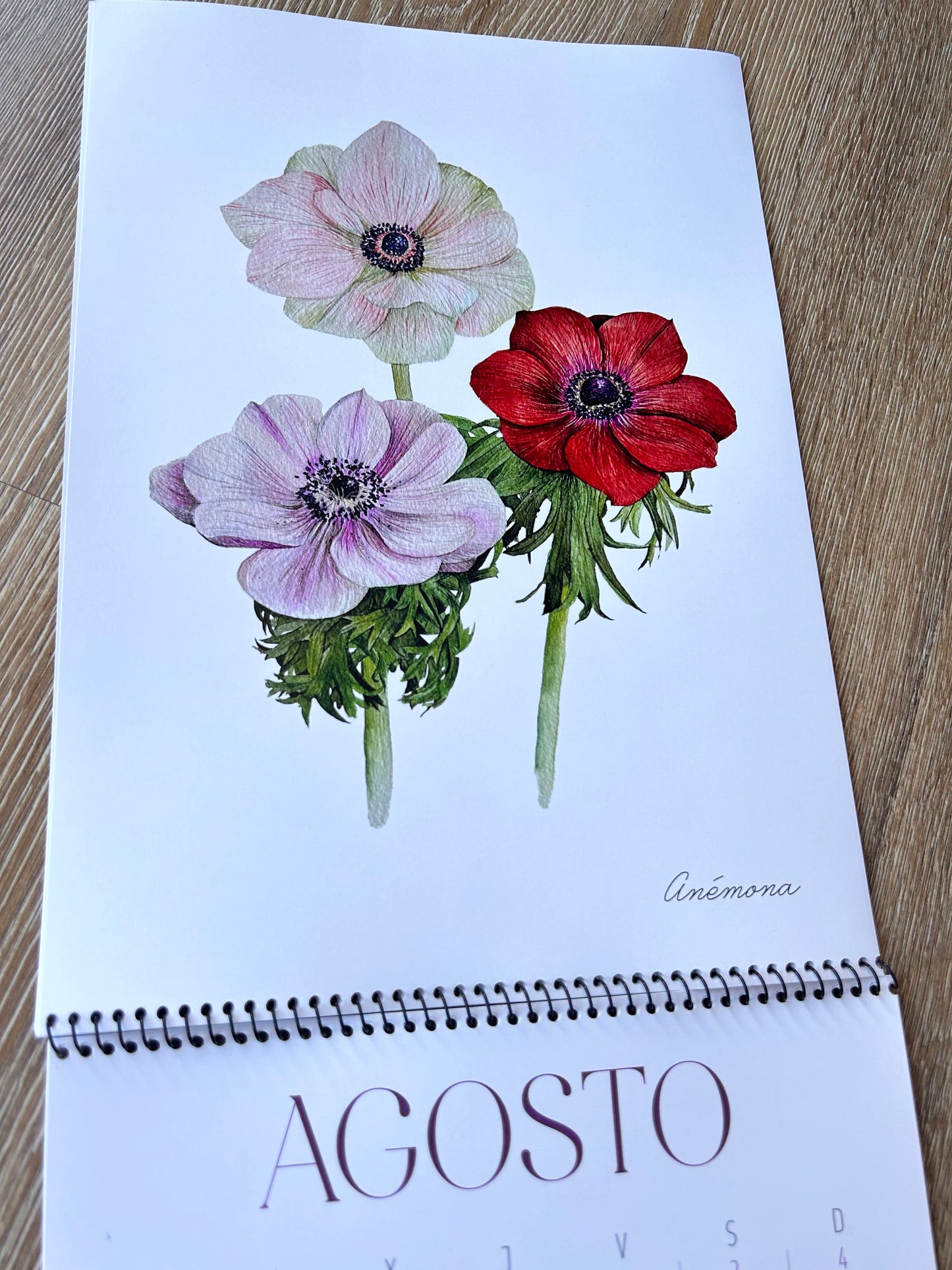 Calendario Floral 2025