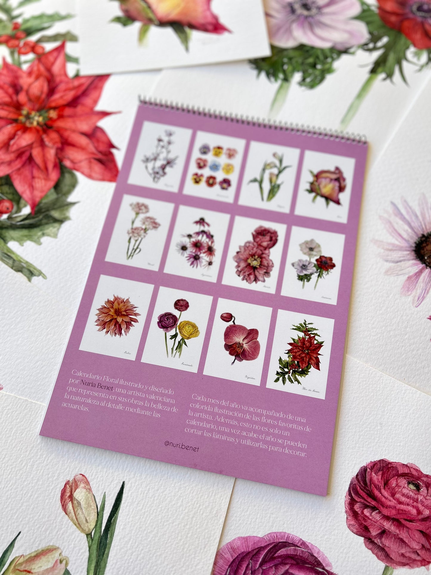 Calendario Floral 2025