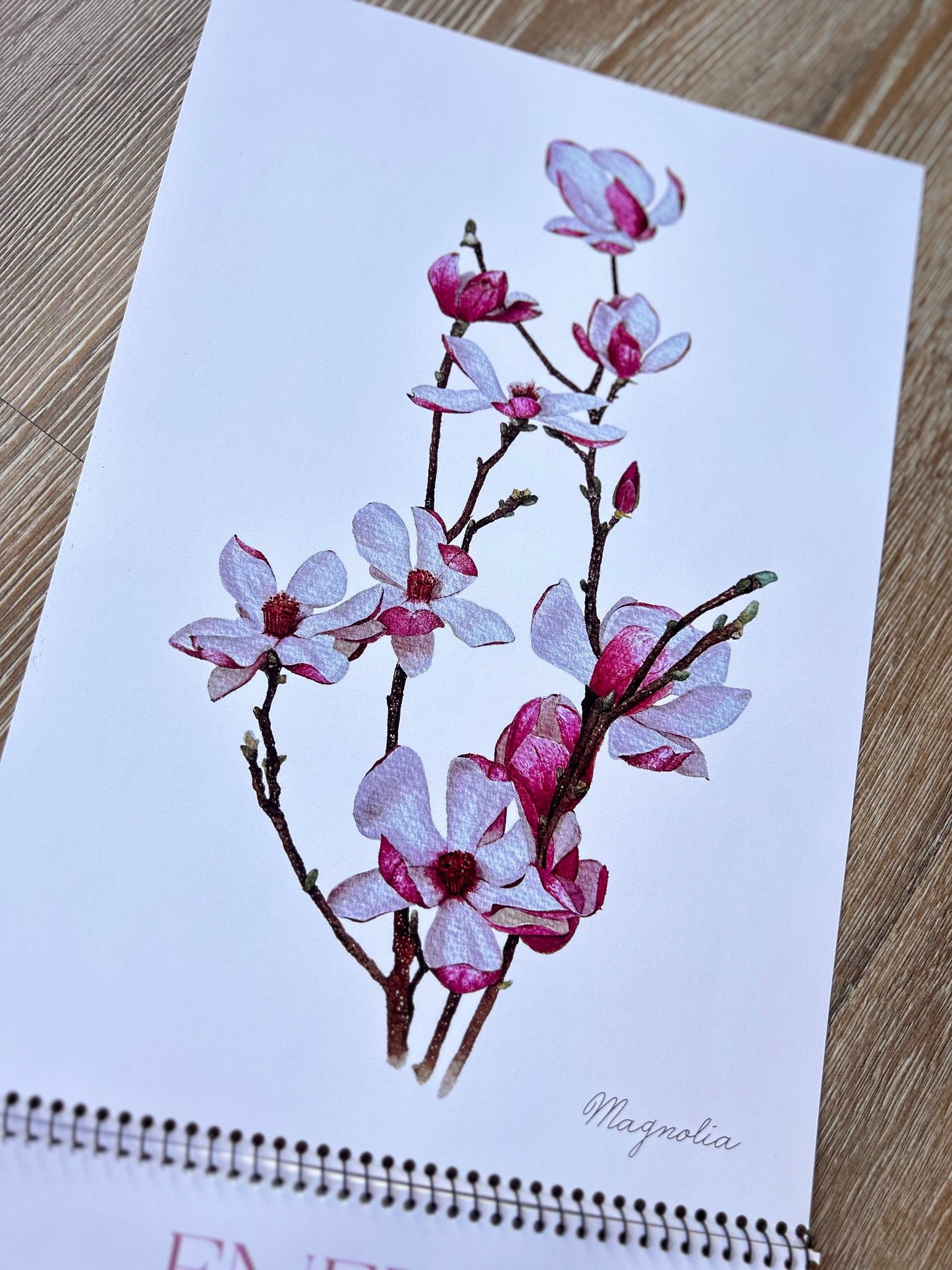 Calendario Floral 2025