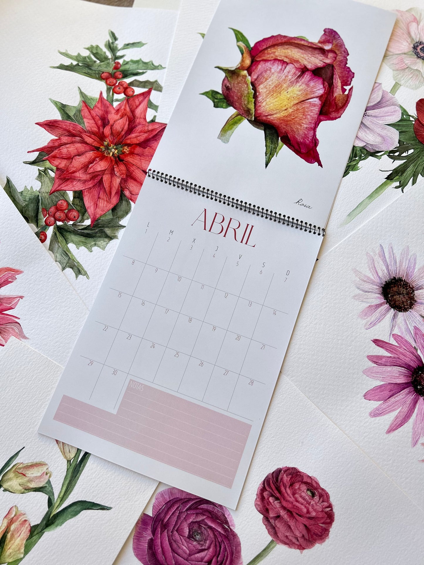 Calendario Floral 2025