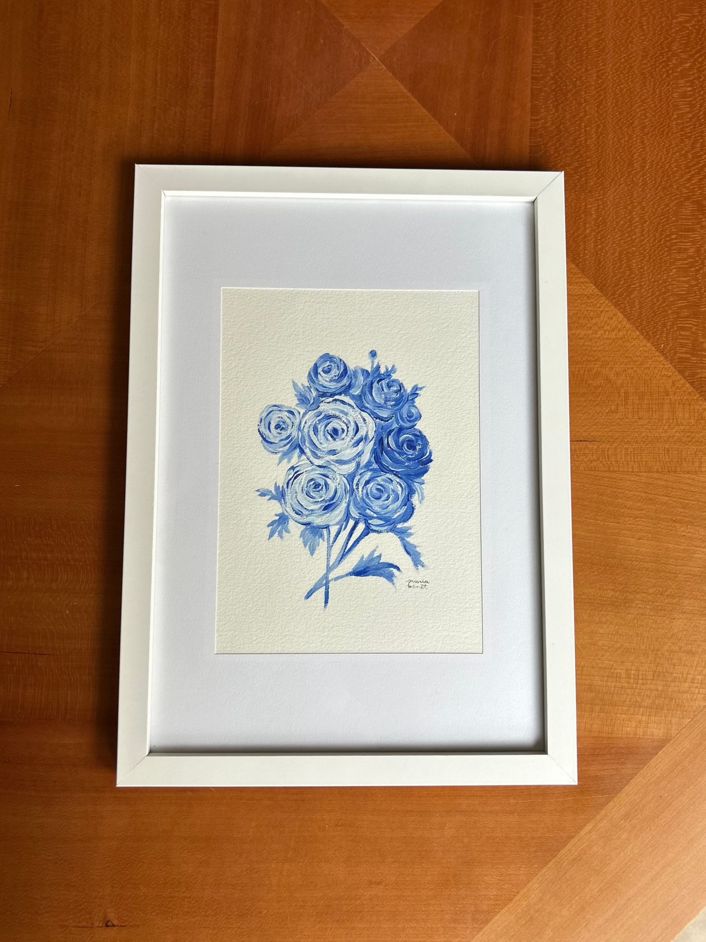 Óleo original "Ranúnculos"