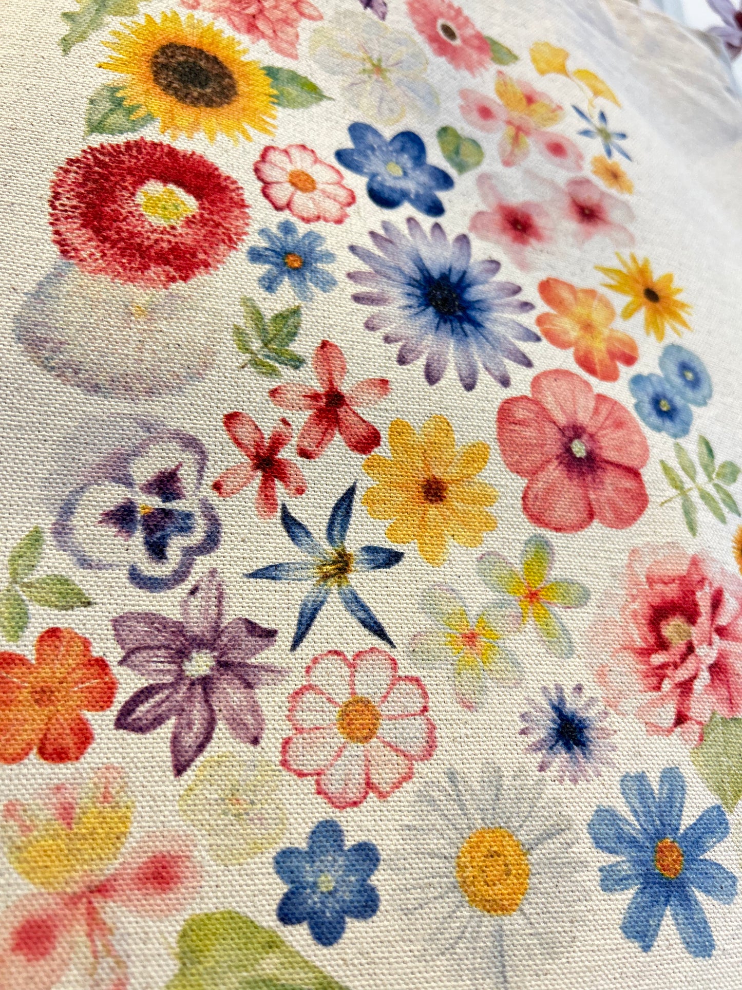 Tote bag Flores Composición Floral Acuarela