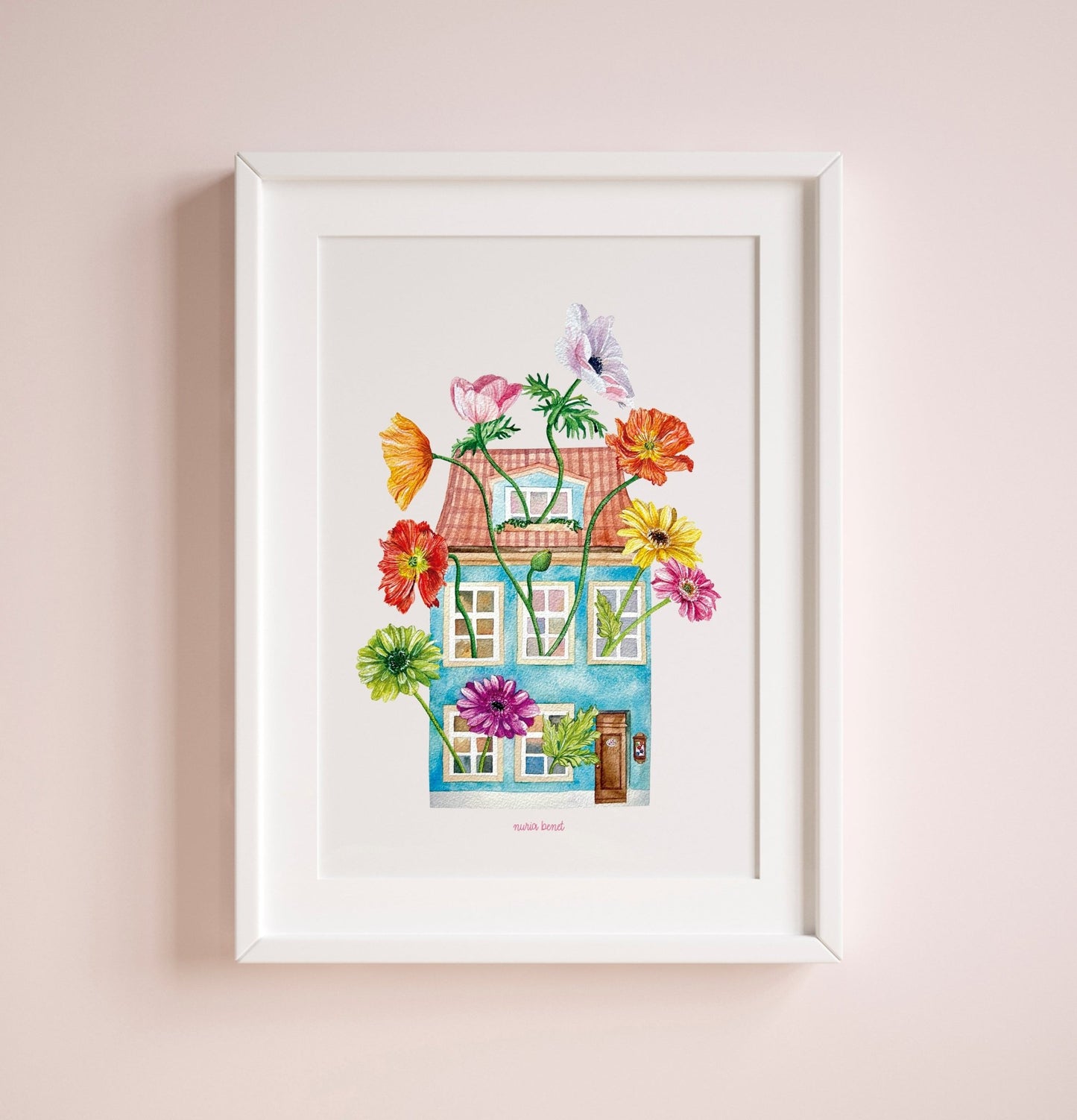 Print Hogar Floral - Nuria Benet