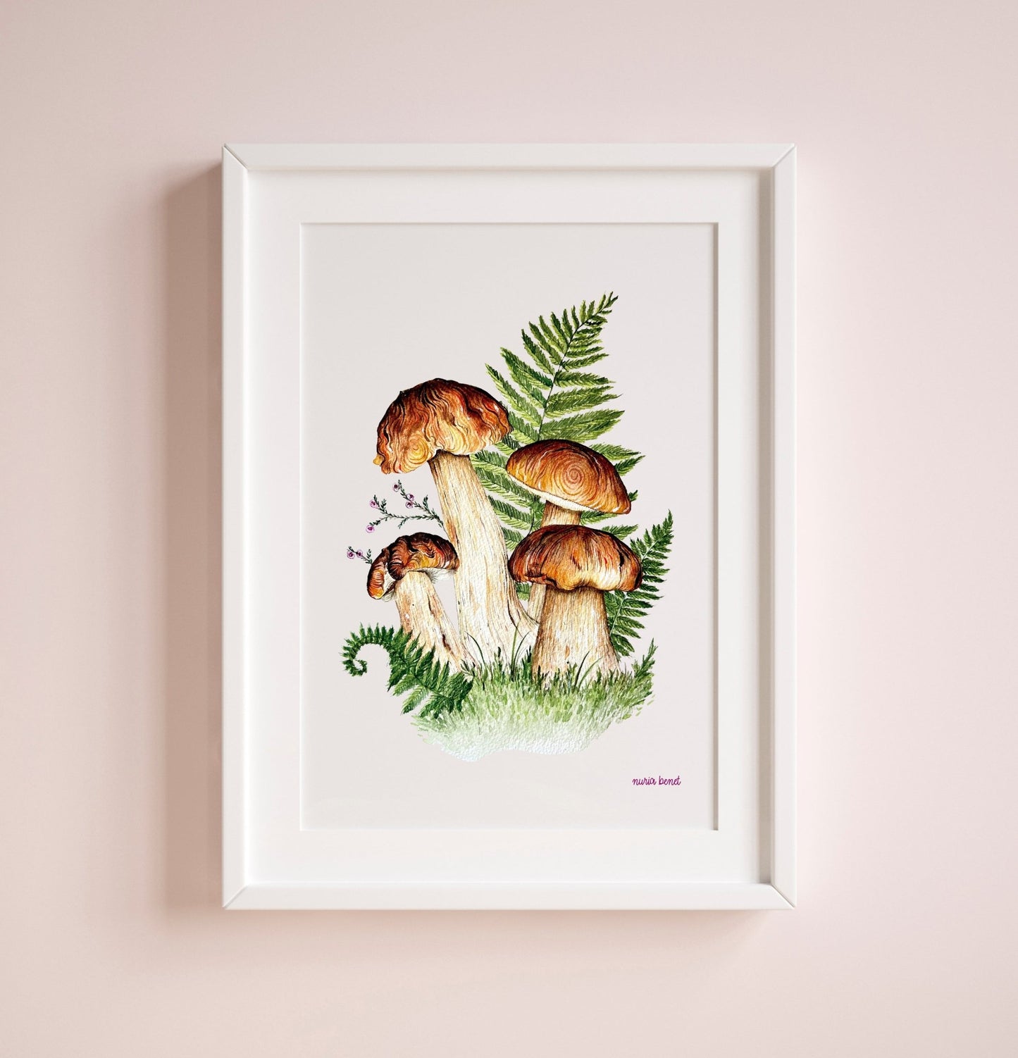 Print Setas Acuarela - Nuria Benet