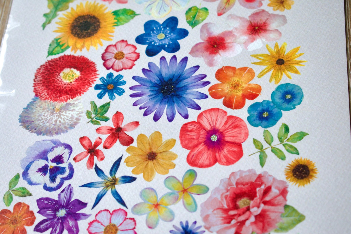 Print Composición Floral Acuarela - Nuria Benet