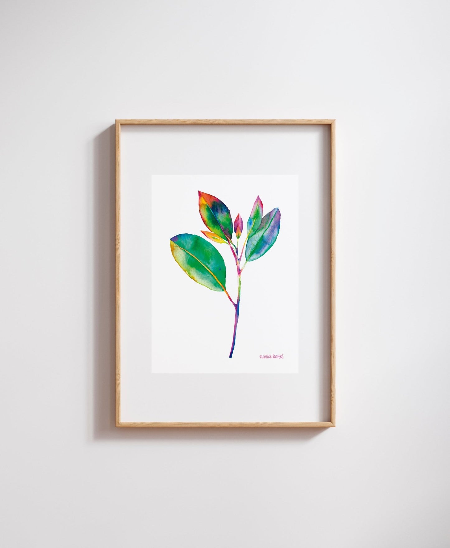 Print Planta Acuarela - Nuria Benet