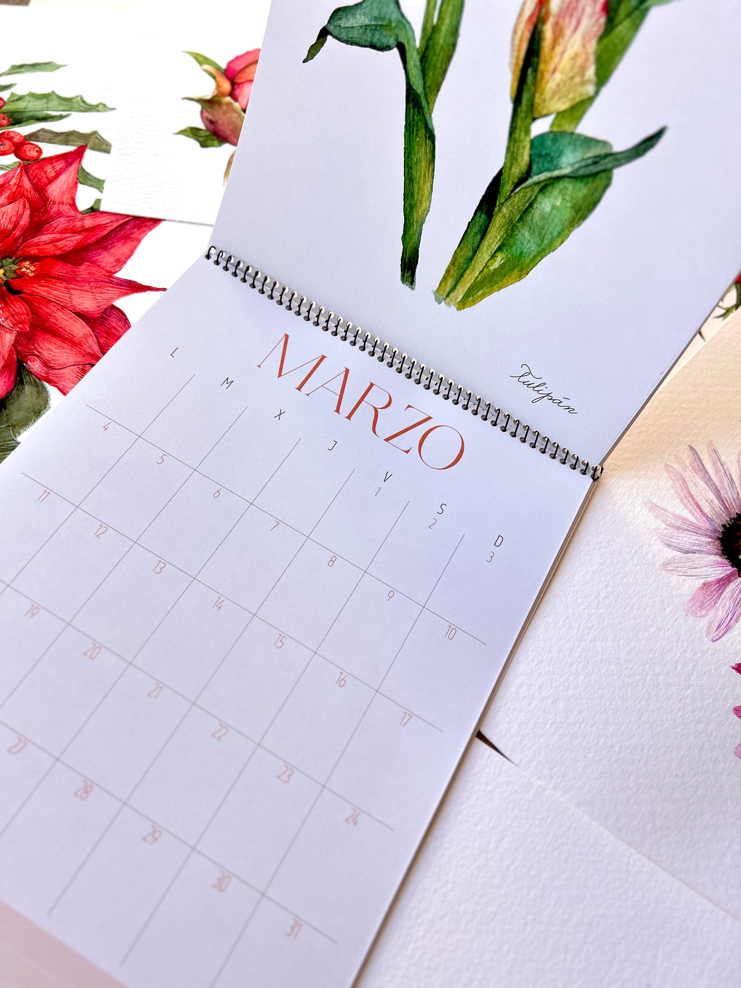 Calendario Floral 2026