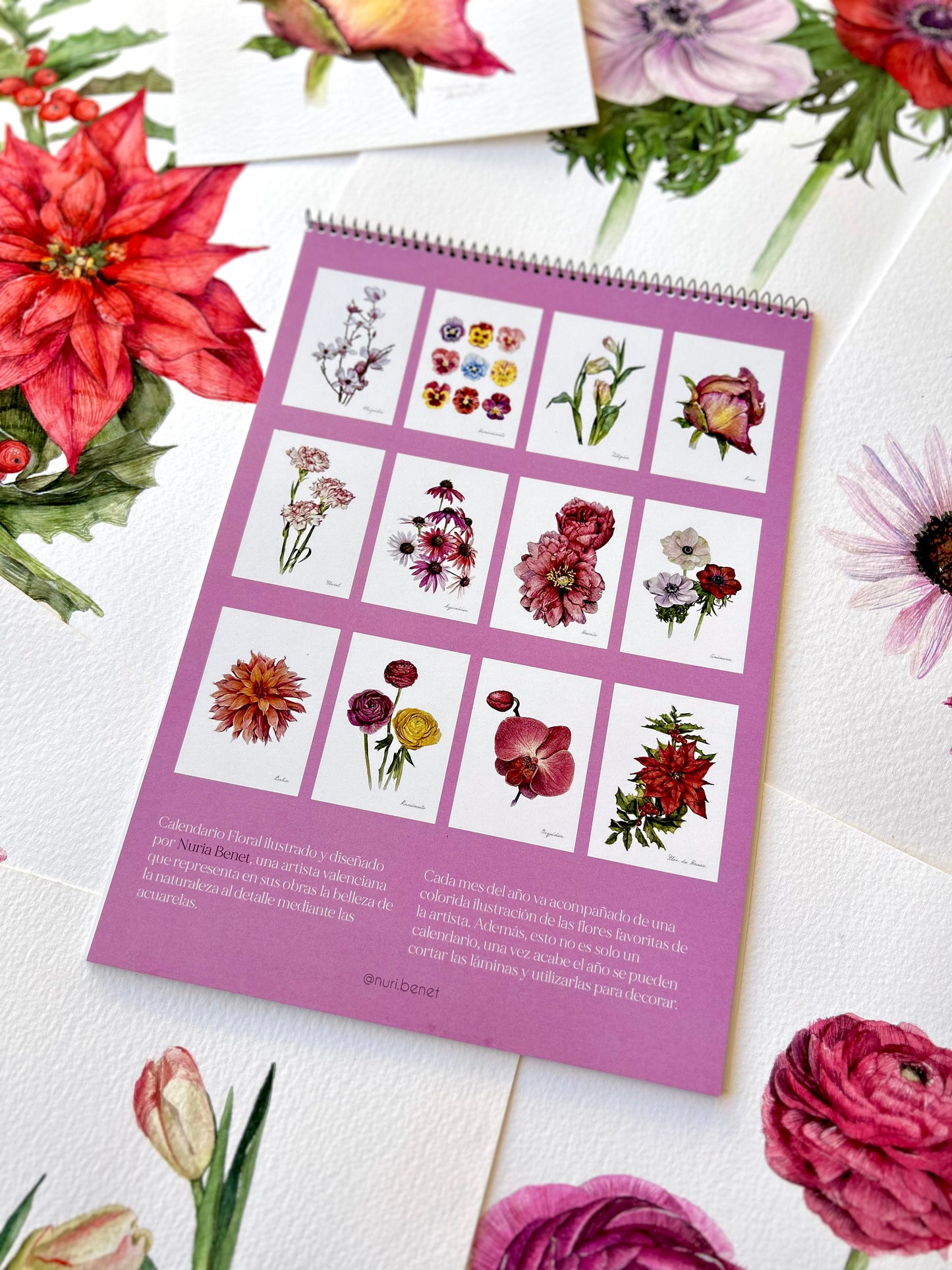 Calendario Floral 2026