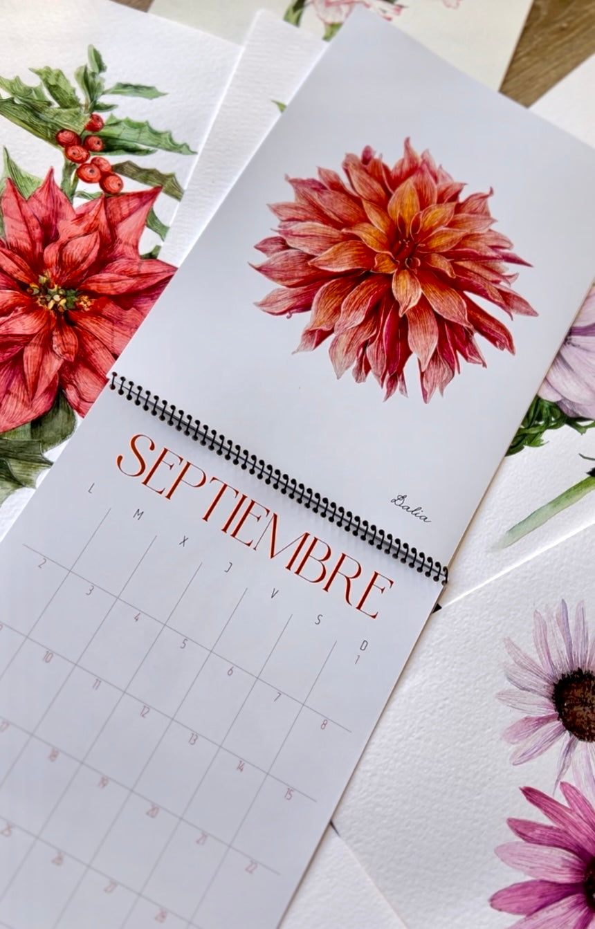 Calendario Floral 2026