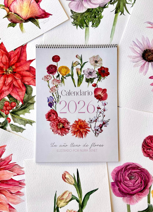 Calendario Floral 2026